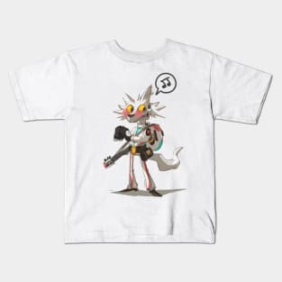 Fox Fighter Illustration Kids T-Shirt